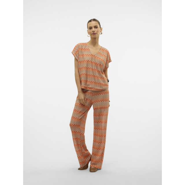 Vero Moda vmdicte ss v-neck top jrs ga vo 10328139 dubarry 06011.500.0012 large