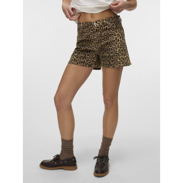Vero Moda vmtess mr denim aop shorts noos 10329962 silver mink 06902.185.0007 large