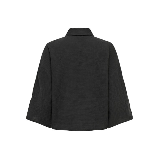 Jacqueline de Yong theis life 3/4 crop shirt wvn no 15307159 phantom 06613.980.0053 large