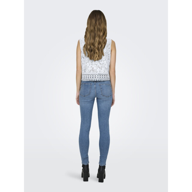 Jacqueline de Yong malou s/l lace top jrs 15325199 bright white 06010.100.0058 large