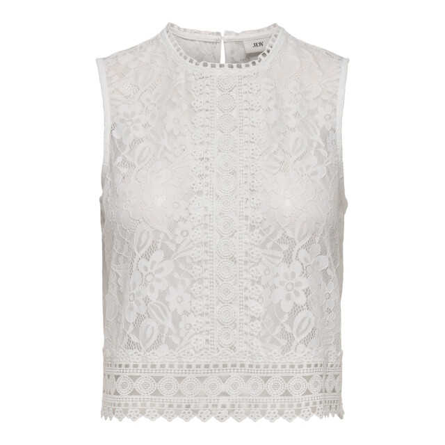 Jacqueline de Yong malou s/l lace top jrs 15325199 bright white 06010.100.0058 large