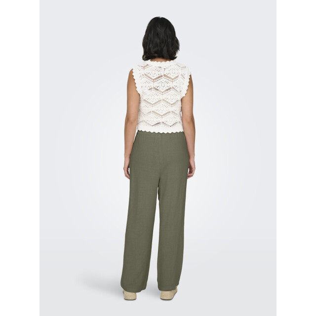 Only onlsiesta mw pull-up linen bl pnt n 15322263 deep lichen green 06541.369.0089 large