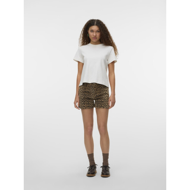 Vero Moda vmtess mr denim aop shorts noos 10329962 silver mink 06902.185.0007 large