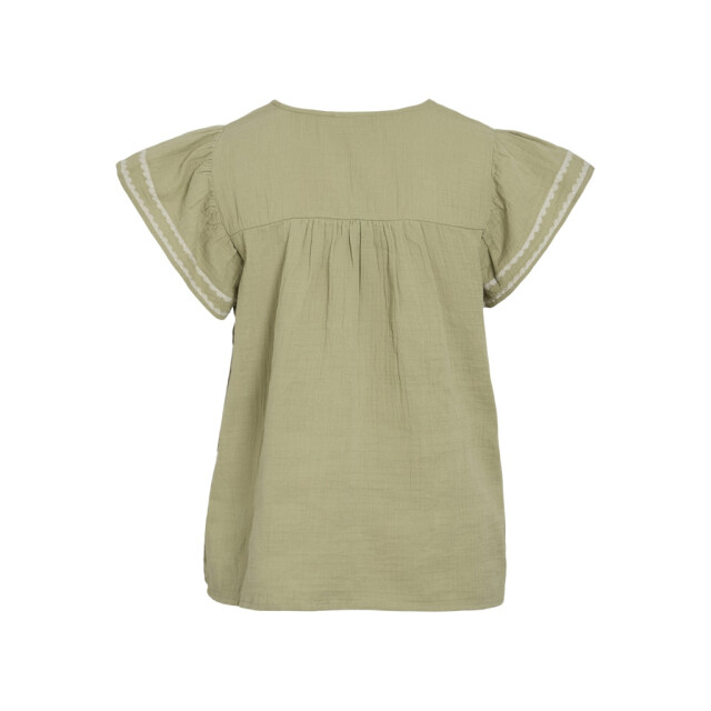 Vila vitovan v-neck top 14104844 sage 06010.369.0132 large
