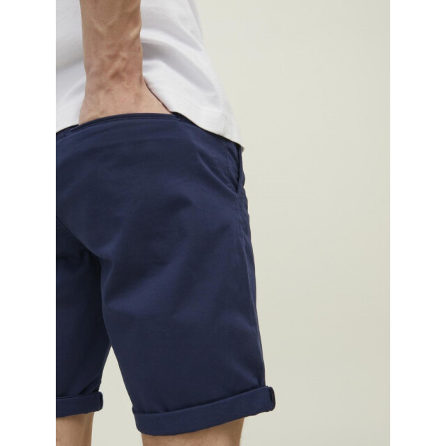 Jack & Jones 12165604 bowie a-15 navy r heren chino  short A-15  Navy Blazer/12165604 BOWIE large