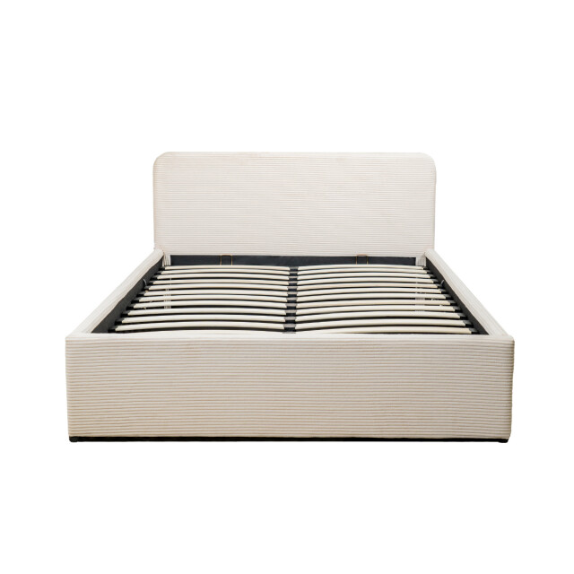 CaliCosy Opbergbed 160x200 cm met hoofdbord bekleed met livy 3178006 large