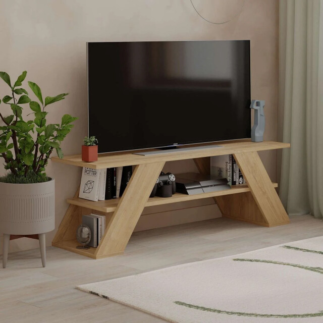 CaliCosy Tv-meubel 3 planken l120 cm farfalla 3178018 large