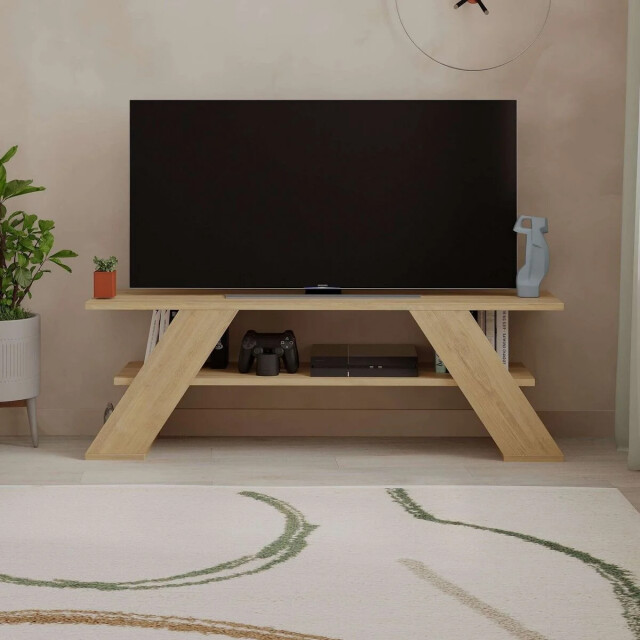 CaliCosy Tv-meubel 3 planken l120 cm farfalla 3178018 large