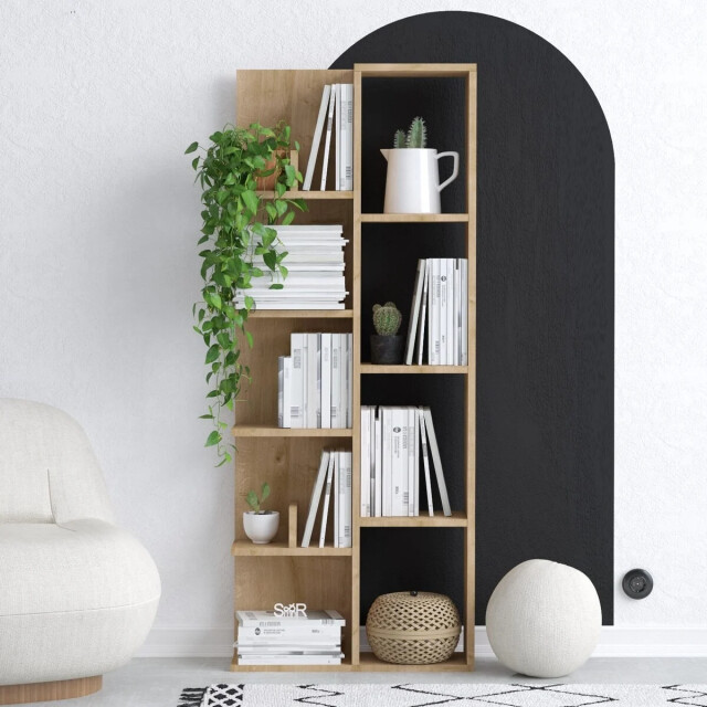 CaliCosy Boekenkast met 4 vakken en 4 legplanken h150 cm lily 3178019 large