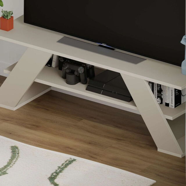 CaliCosy Tv-meubel 3 planken l120 cm farfalla 3178017 large