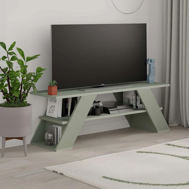 CaliCosy Tv-meubel 3 planken l120 cm farfalla 3178016 large