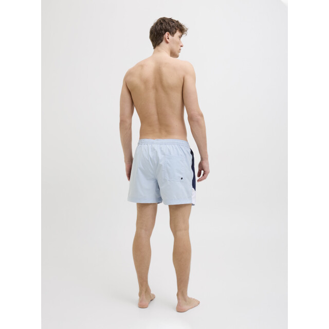 Jack & Jones Heren zwemshort jpstmaui blocked zip ijsblauw 12273030-Cashmere Blue large