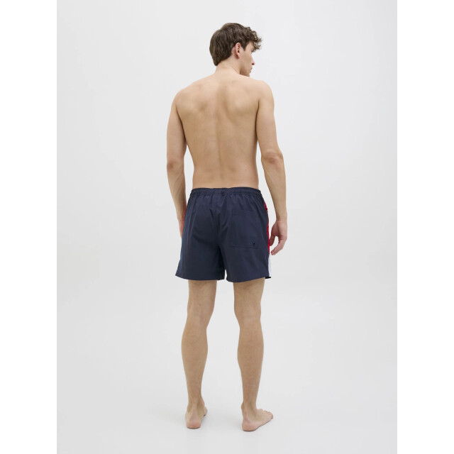 Jack & Jones Heren zwemshort jpstmaui blocked zip donkerblauw 12273030-Navy Blazer large