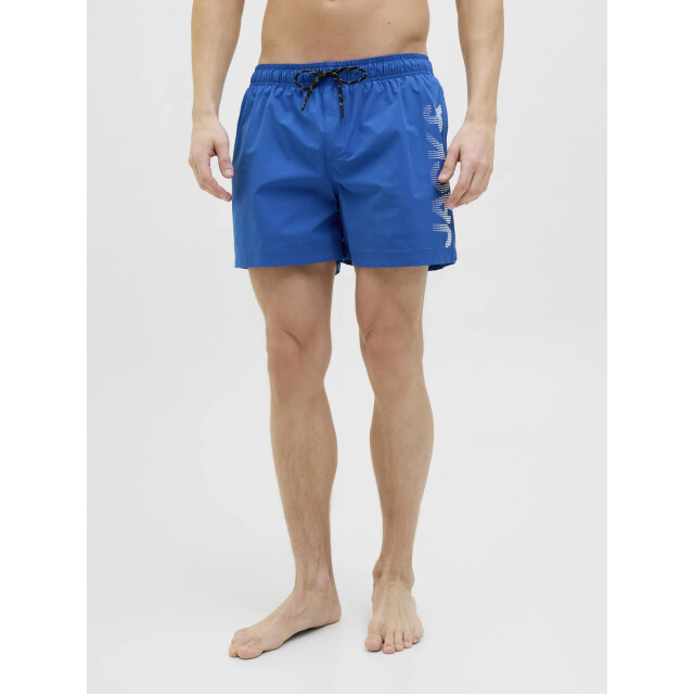 Jack & Jones Heren zwemshort jpstmaui jjswim splicelogo effen 12275129-Turkish Sea large