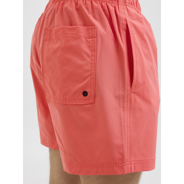 Jack & Jones Heren zwemshort jpstmaui double logo effen hot coral 12272799-Hot Coral large