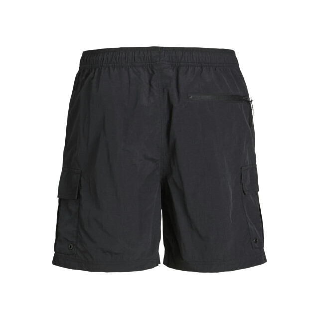Jack & Jones Heren zwemshort jpstnaxos cargo effen 12272989-Black large