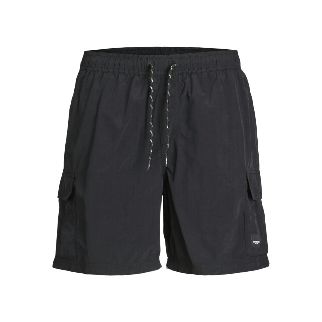 Jack & Jones Heren zwemshort jpstnaxos cargo effen 12272989-Black large