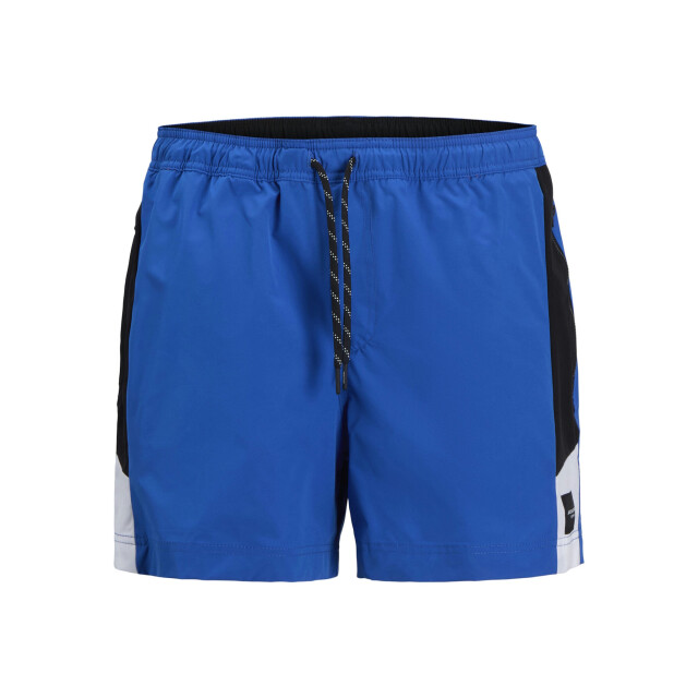 Jack & Jones Heren zwemshort jpstmaui blocked zip blauw 12273030-Turkish Sea large