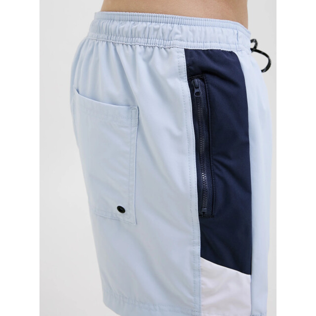 Jack & Jones Heren zwemshort jpstmaui blocked zip ijsblauw 12273030-Cashmere Blue large