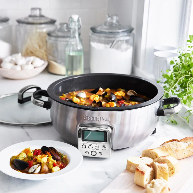 Greenpan Omni cooker stainless steel 5,6 l CC005285-001 large