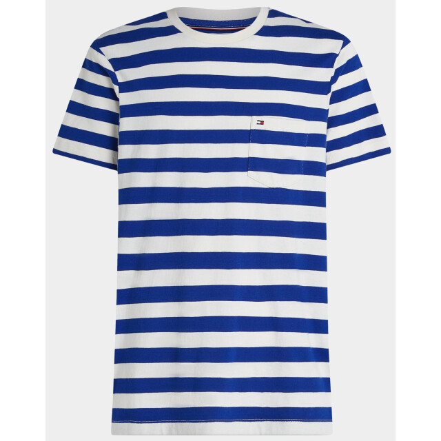 Tommy Hilfiger T-shirt korte mouw essential solid pocket tee mw0mw37283/0fb 184935 large