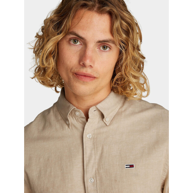 Tommy Hilfiger Casual hemd lange mouw tjm reg linen blend ls shirt dm0dm20875/act 187916 large