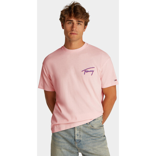 Tommy Hilfiger T-shirt korte mouw tjm rlx faded graphic tee ext dm0dm20768/th3 187913 large