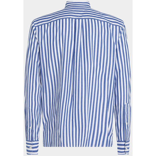 Tommy Hilfiger Casual hemd lange mouw flex poplin bold stripe rf mw0mw39159/0a5 184913 large