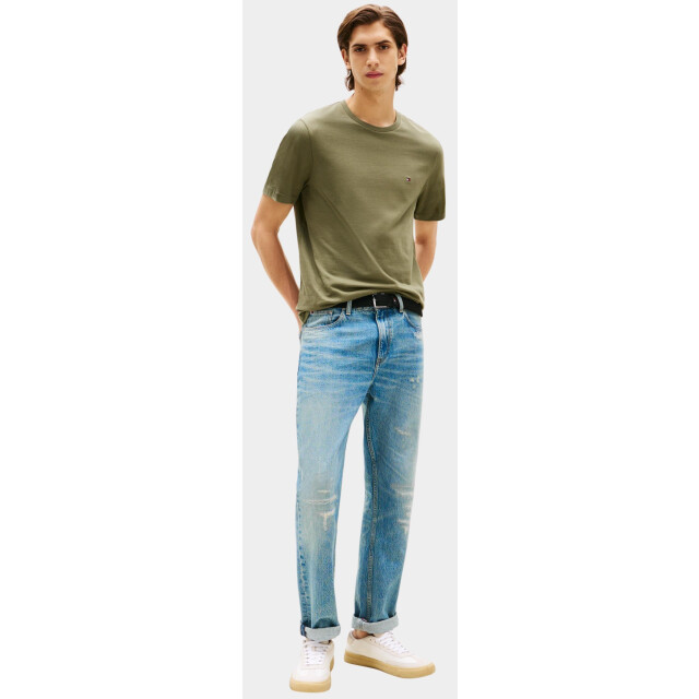 Tommy Hilfiger T-shirt korte mouw ess seasonal reg fit solid tee mw0mw39995/pli 184939 large