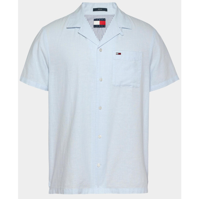 Tommy Hilfiger Casual hemd korte mouw tjm linen blend camp ss ext dm0dm20895/c3q 187919 large