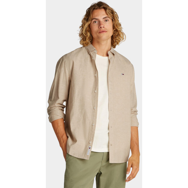 Tommy Hilfiger Casual hemd lange mouw tjm reg linen blend ls shirt dm0dm20875/act 187916 large
