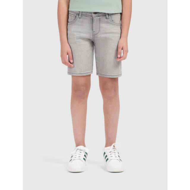 Ballin Amsterdam Zomer jeans short jongens - jaxx regular fit K1401-87-grijs large