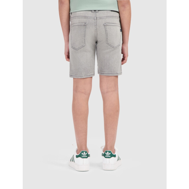 Ballin Amsterdam Zomer jeans short jongens - jaxx regular fit K1401-87-grijs large