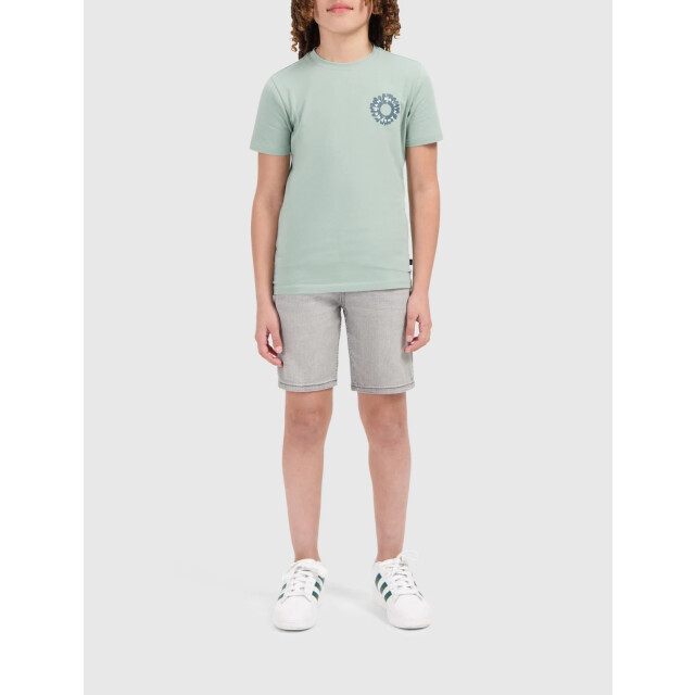 Ballin Amsterdam Zomer jeans short jongens - jaxx regular fit K1401-87-grijs large