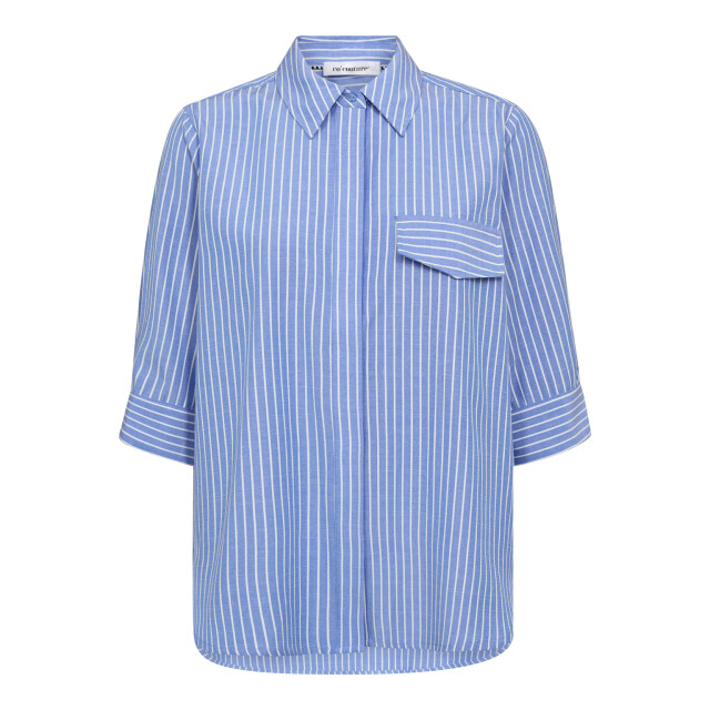 Co'Couture Cc tea strip ss shirt CC Tea Strip SS Shirt/17 Blue large