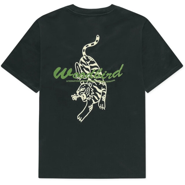 Woodbird Wbbaine tiger tee 2526-404 black 2526-404 large