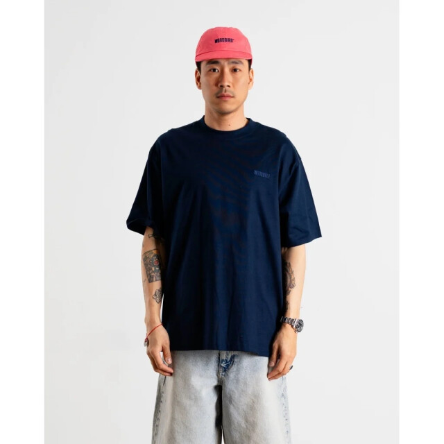 Woodbird Wbbaine cray tee 2526-408 navy 2526-408 large