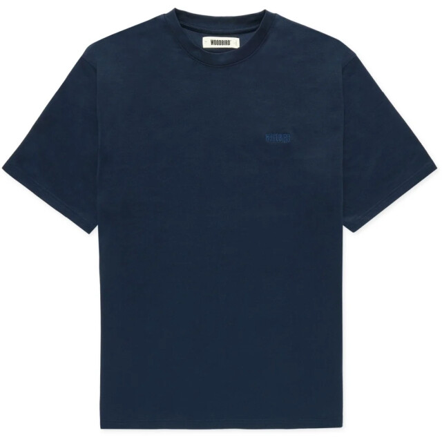 Woodbird Wbbaine cray tee 2526-408 navy 2526-408 large