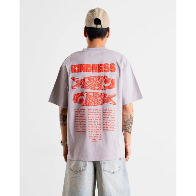 Woodbird Wbbaine kind tee 2526-405 grey purple 2526-405 large