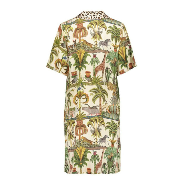 Geisha dress animal jungle 57395-70 530 green/off-white 06313.369.0015 large