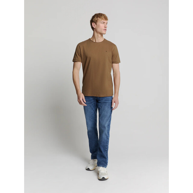 No Excess Heren shirt 28360402sn 140 camel No Excess Shirt 28360402SN 140Camel large