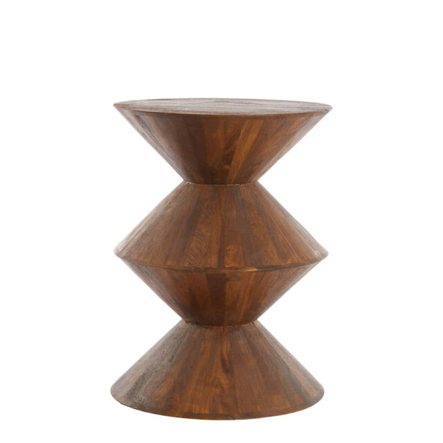 Light & Living Bijzettafel mango-hout larus Ø 45 x 60cm 6783784 large