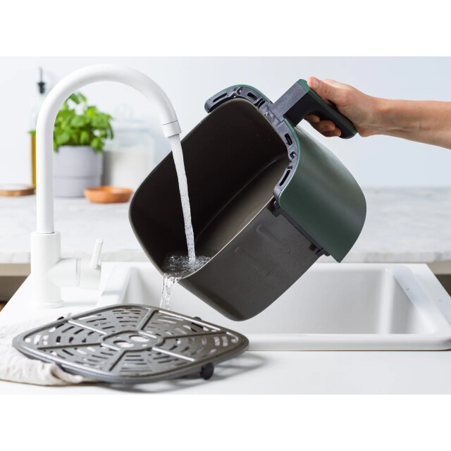 Greenpan Bistro xl airfryer 7,2l pfas vrij pine green CC008959-001 large