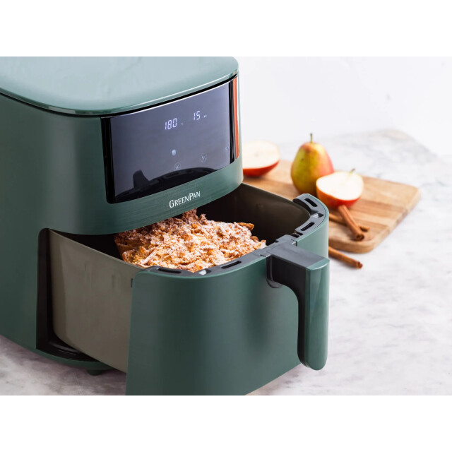 Greenpan Bistro xl airfryer 7,2l pfas vrij pine green CC008959-001 large