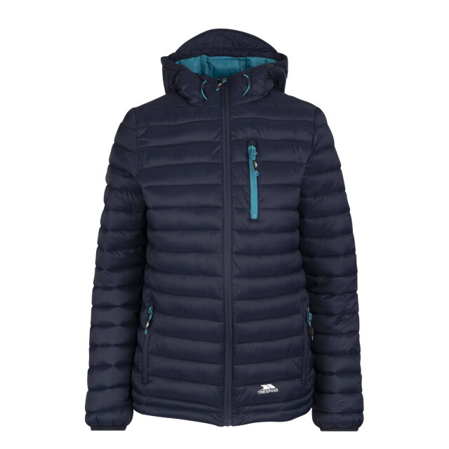 Trespass Dames lenka gewatteerde jas met capuchon UTTP6263_navy large