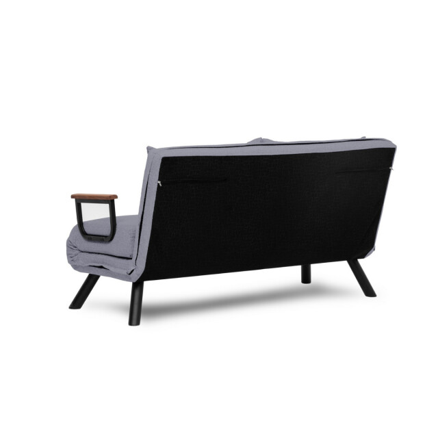 CaliCosy Slaapbank voor 2 personen in stof met metalen poten l133 cm sando 3178533 large