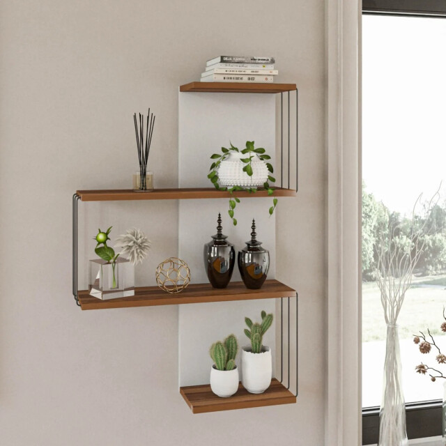 CaliCosy Wandplank met 4 legplanken h96 cm cambel 3178354 large