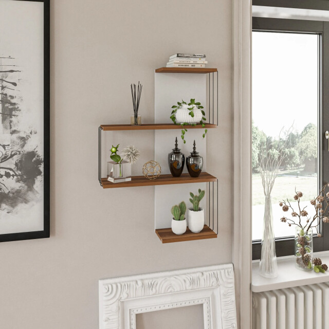 CaliCosy Wandplank met 4 legplanken h96 cm cambel 3178356 large