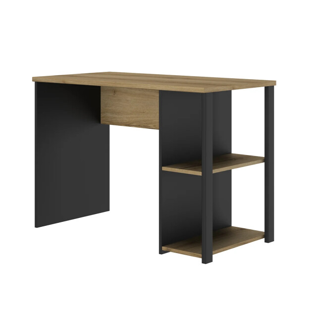 CaliCosy Industrieel bureau met planken l107 cm soan 2930264 large