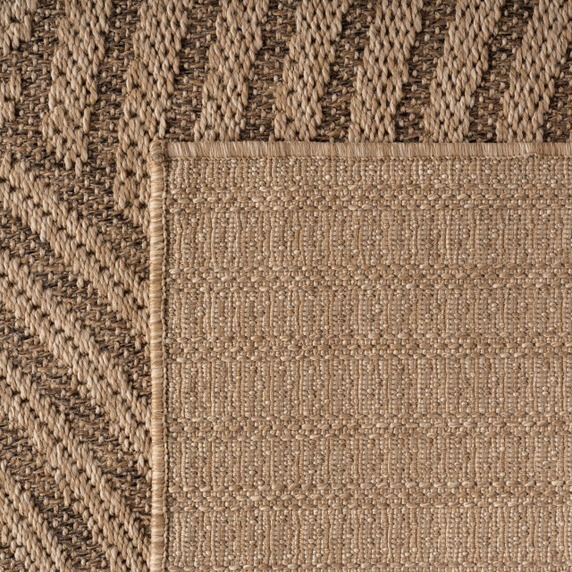 Muratap Timber buitenkleed – japandi, indoor & outdoor, jute-look vloerkleed, 3178484 large